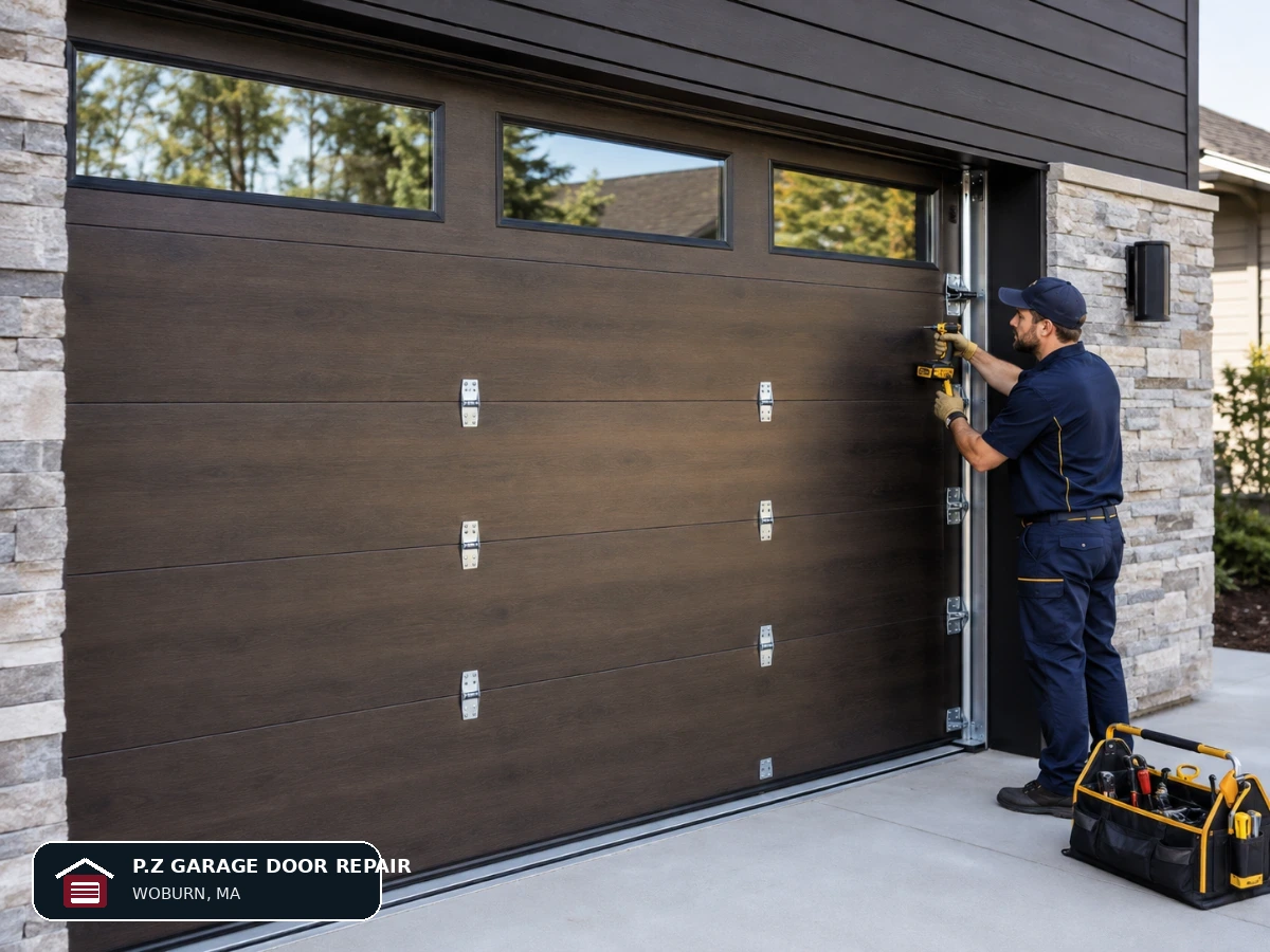 Garage door installation in Woburn MA